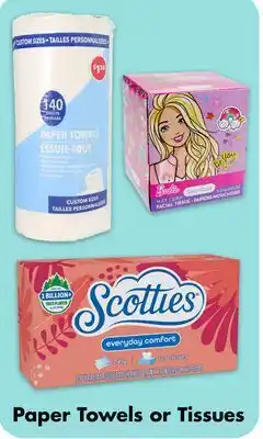 Dollar Tree Paper Towels or Tissues offer