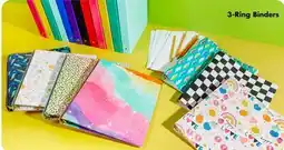 Dollar Tree 3-Ring Binders offer