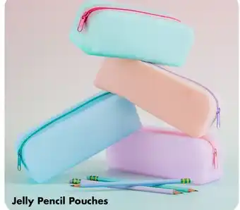 Dollar Tree Jelly Pencil Pouches offer