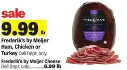 Meijer Ham, Chicken or Turkey offer