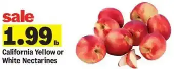 Meijer California Yellow or White Nectarines offer
