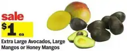 Meijer Extra Large Avocados, Large Mangos or Honey Mangos offer