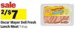 Meijer Oscar Mayer Deli Fresh Lunch Meat offer