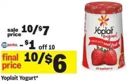 Meijer Yoplait Yogurt offer