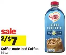 Meijer Coffee mate Iced Coffee offer
