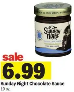 Meijer Sunday Night Chocolate Sauce offer
