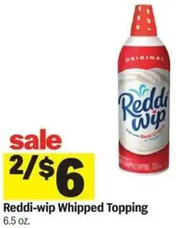 Meijer Reddi-wip Whipped Topping offer