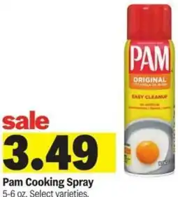 Meijer Pam Cooking Spray offer