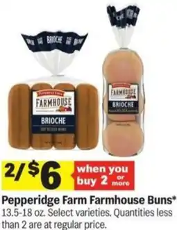 Meijer Pepperidge Farm Farmhouse Buns offer