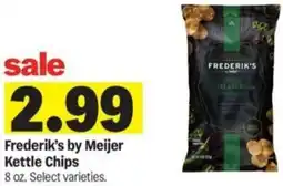 Meijer Frederik's by Meijer Kettle Chips offer