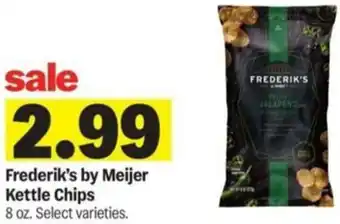 Meijer Frederik's by Meijer Kettle Chips offer