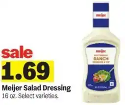 Meijer Meijer Salad Dressing offer
