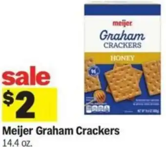 Meijer Meijer Graham Crackers offer