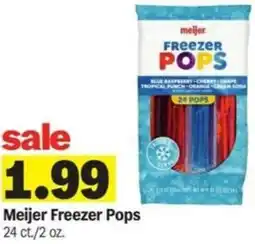 Meijer Meijer Freezer Pops offer