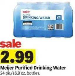 Meijer Meijer Purified Drinking Water offer