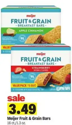 Meijer Meijer Fruit & Grain Bars offer