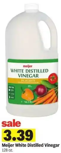 Meijer Meijer White Distilled Vinegar offer