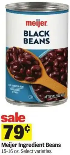 Meijer Meijer Ingredient Beans offer