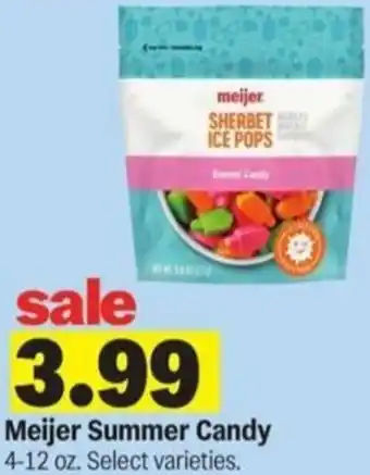 Meijer Meijer Summer Candy offer