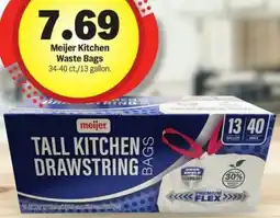 Meijer Meijer Kitchen Waste Bags offer
