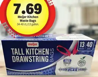 Meijer Meijer Kitchen Waste Bags offer