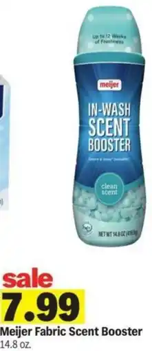 Meijer Meijer Fabric Scent Booster offer