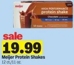 Meijer Meijer Protein Shakes offer