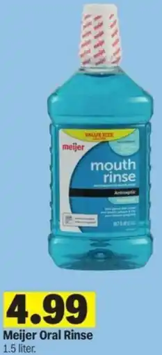 Meijer Meijer Oral Rinse offer