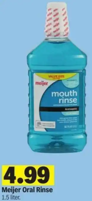 Meijer Meijer Oral Rinse offer