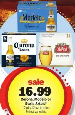 Meijer Corona, Modelo or Stella Artois offer