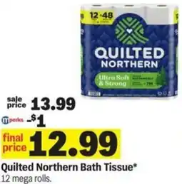 Meijer Quilted Northern Bath Tissue offer