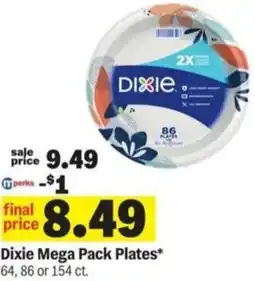 Meijer Dixie Mega Pack Plates offer