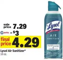 Meijer Lysol Air Sanitizer offer
