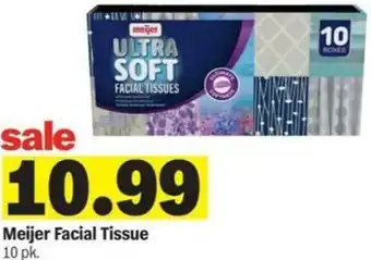 Meijer Meijer Facial Tissue offer