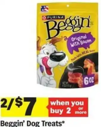 Meijer Beggin' Dog Treats offer