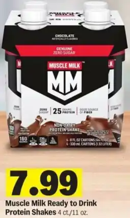 Meijer Muscle Milk Ready to Drink Protein Shakes offer