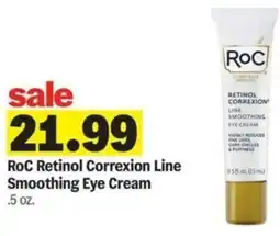 Meijer RoC Retinol Correxion Line Smoothing Eye Cream offer
