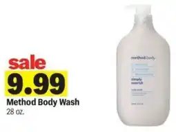 Meijer Method Body Wash offer
