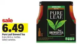 Meijer Pure Leaf Brewed Tea offer