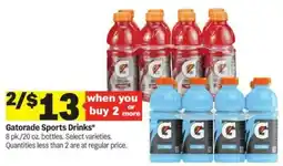 Meijer Gatorade Sports Drinks offer
