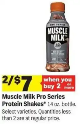 Meijer Muscle Milk Pro Series Protein Shakes offer