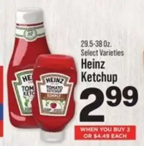 IGA Heinz Ketchup offer