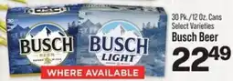 IGA Busch Beer offer