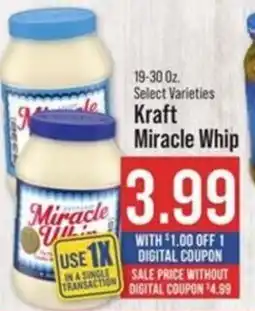 IGA Kraft Miracle Whip offer