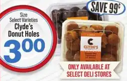 IGA Clyde's Donut Holes offer