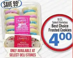 IGA Best Choice Frosted Cookies offer