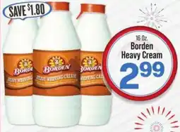IGA Borden Heavy Cream offer