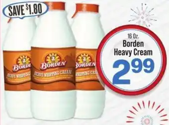 IGA Borden Heavy Cream offer