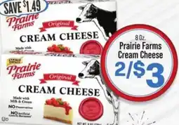 IGA Prairie Farms Cream Cheese offer