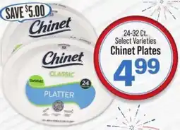 IGA Chinet Plates offer